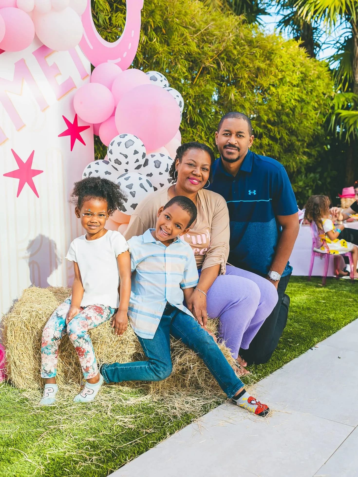 Curl Freely family photo