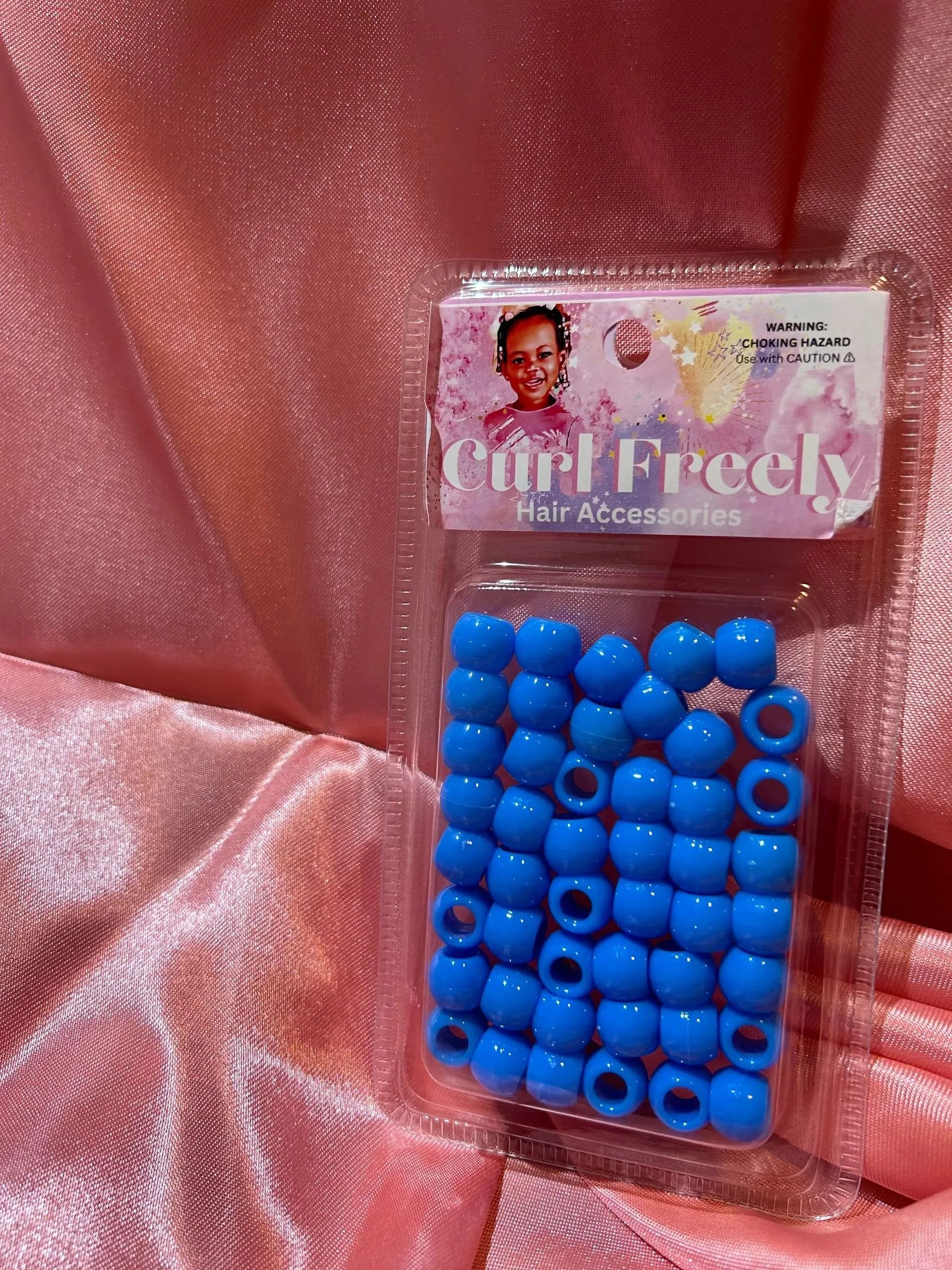 True Blue Classic Beads - Beads from Curl Freely